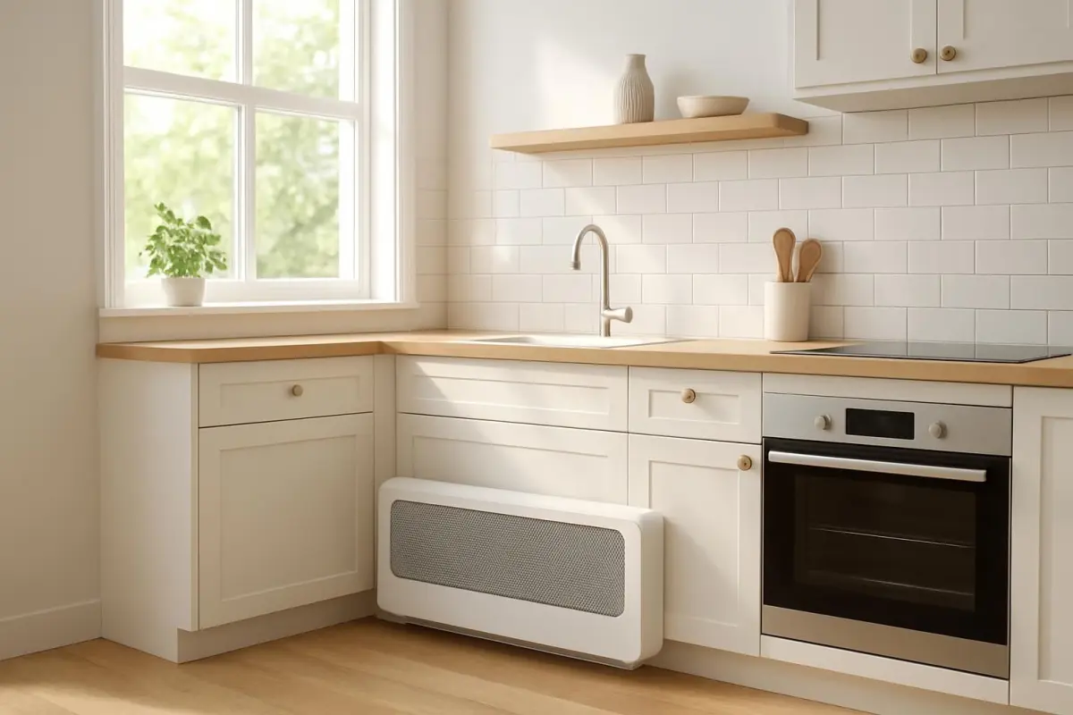 Innovatieve elektrische verwarmingsoptie in de keuken
