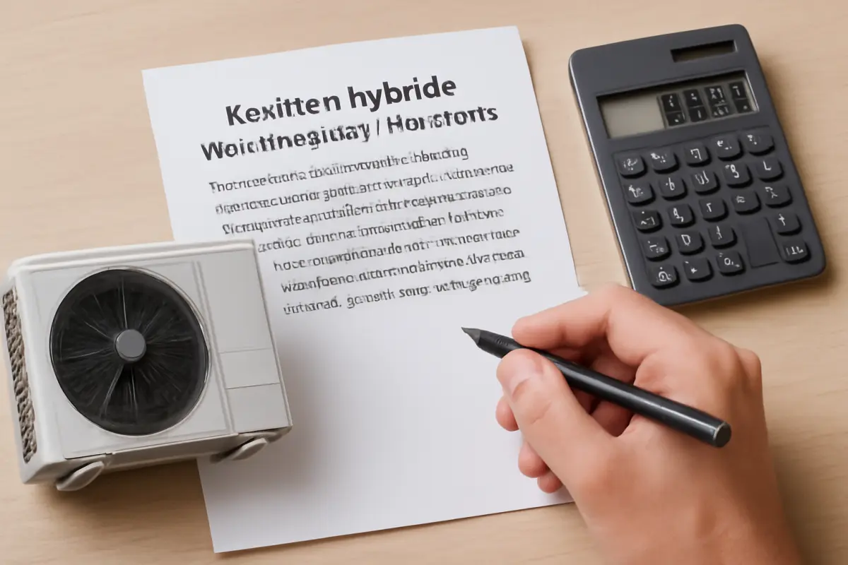 Kosten hybride warmtepomp installatie
