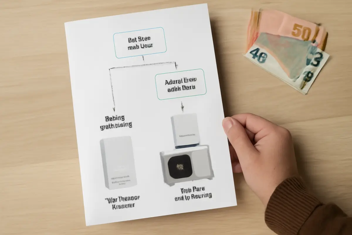 Wie welk systeem moet kiezen: het heldere schema