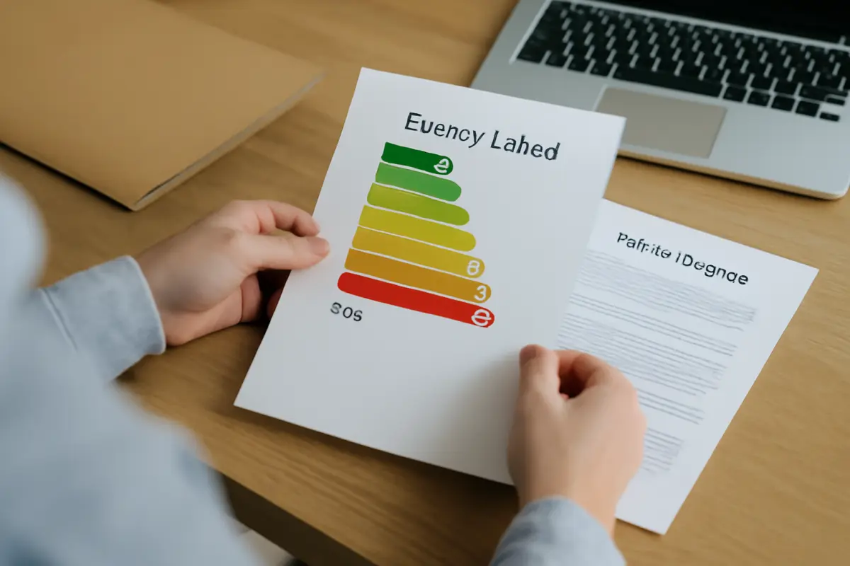 Stap 1: zorg dat je energielabel en documenten klaar zijn