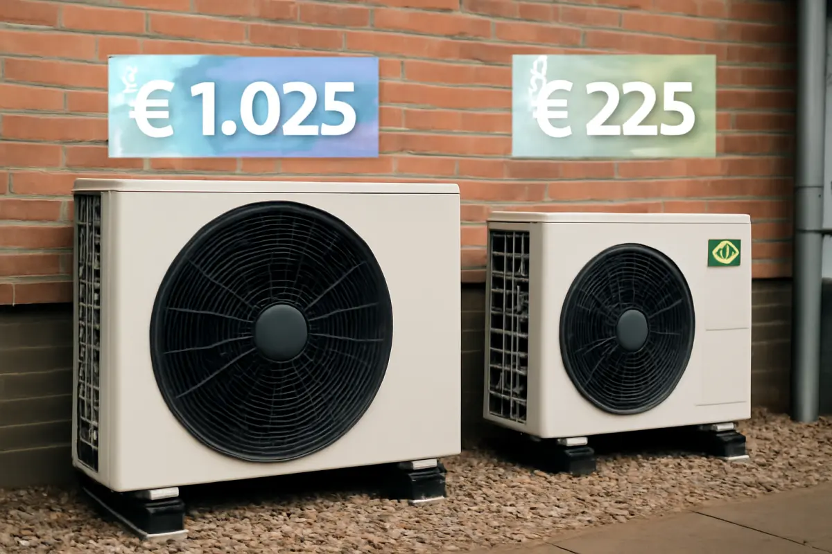 De bedragen: eerste warmtepomp versus tweede