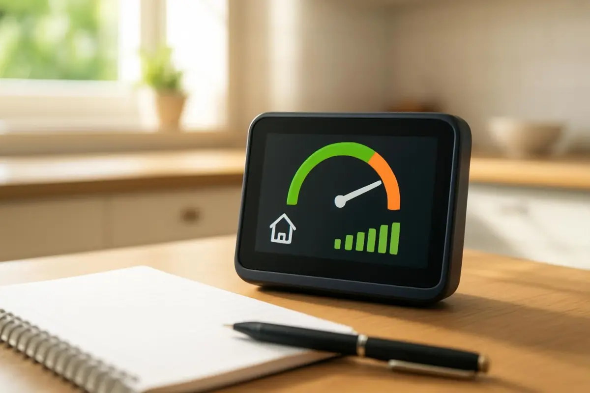 Slimme meter toont energieverbruik